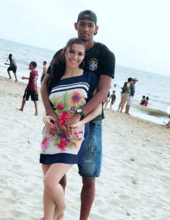 Bengtson junto a su amada esposa .