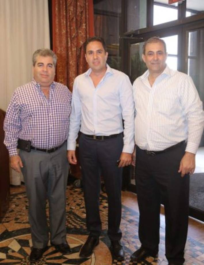 Luis Ferraté, Gerardo Gutiérrez y Karim Qubain.