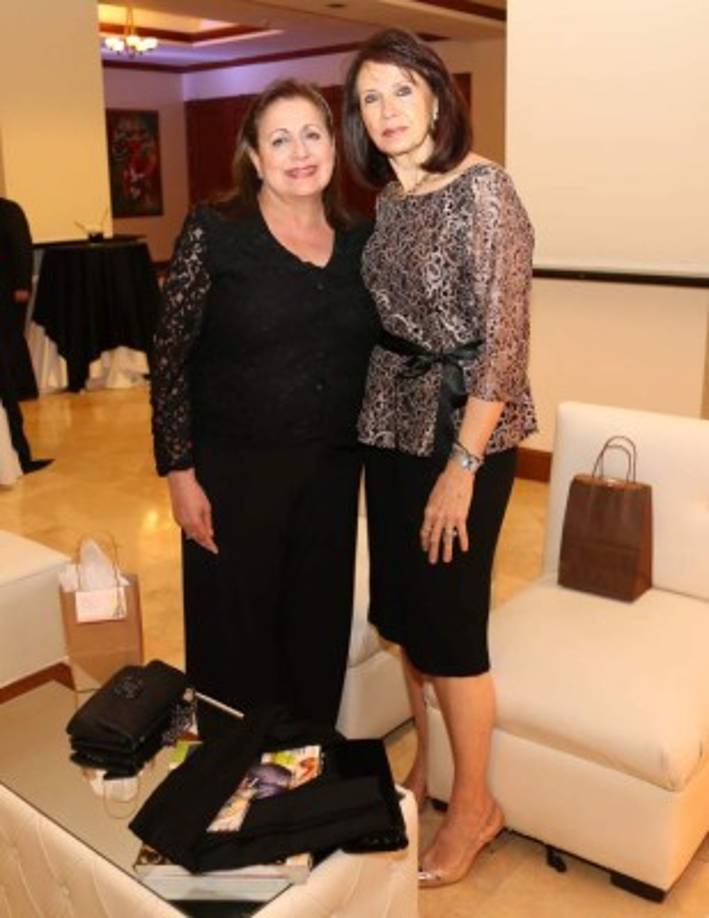 Marina Facussé y Gladys Jaar.