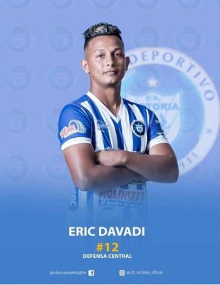 Eric Davadi - Es otro de los defensas centrales del Victoria.