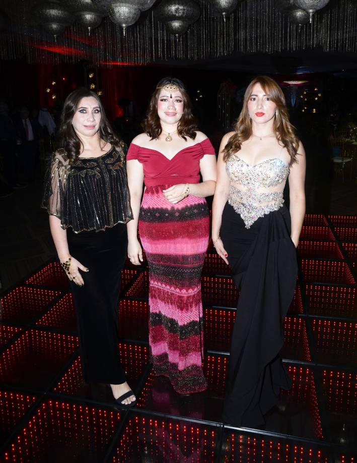 Keily Gallegos, Laura Agüero y Sonia Carvajal