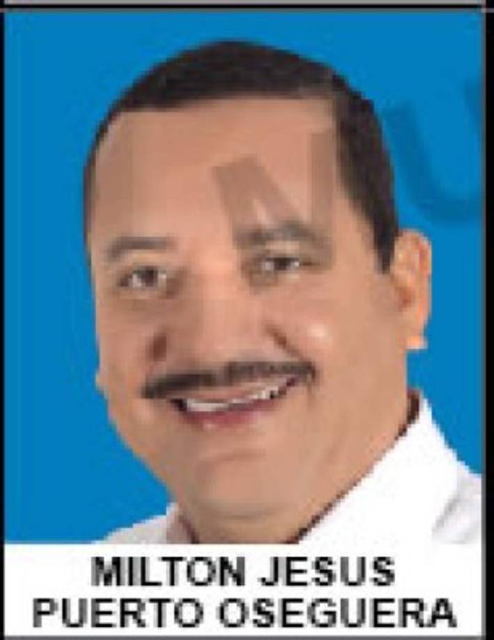 Milton Jesús Puerto - Partido Nacional - 45,730 votos - Yoro<br/>Nació en 1969 en Yoro. Ha sido diputado y uno de los vicepresidentes del Congreso Nacional. Por iniciativa de este diputado, el Congreso incluyó la reserva ecológica de la montaña de Mico Quemado y Las Guanchías en el Sistema Nacional de Áreas Protegidas y Vida Silvestre de Honduras.
