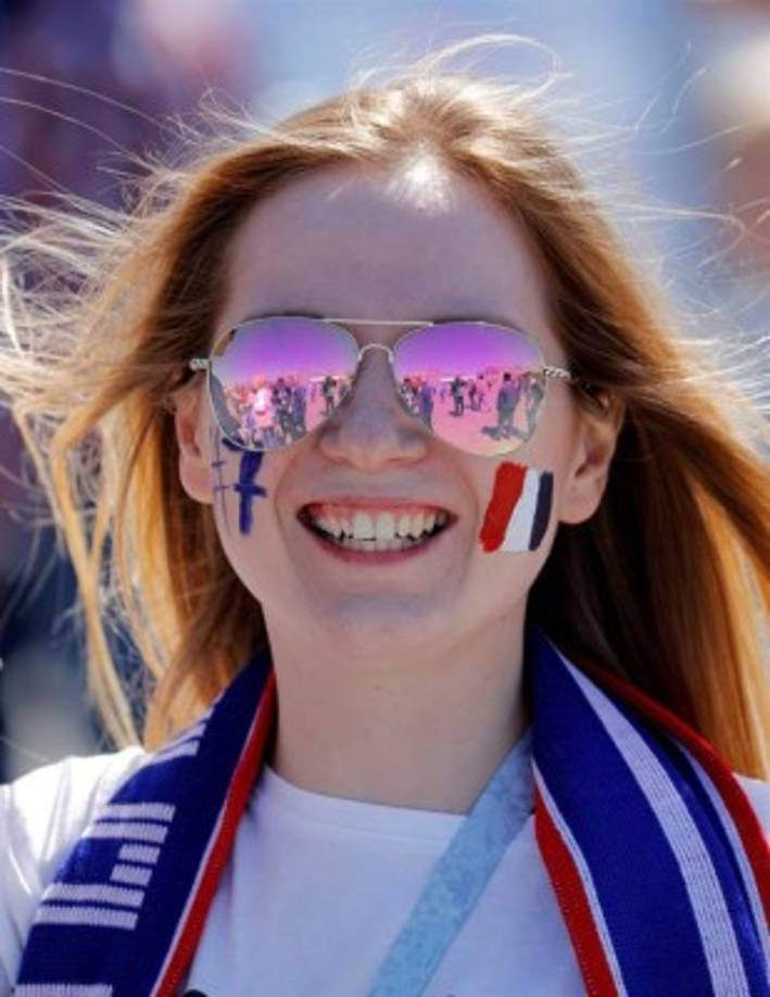 El encanto de las francesas estuvo presente en Kazán.