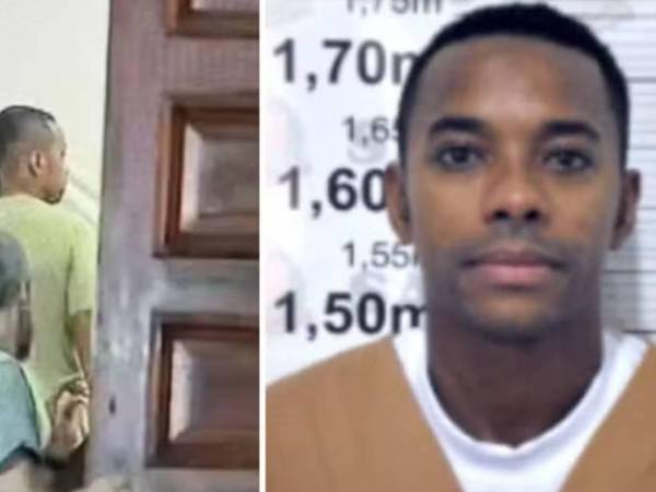 Robinho está cumpliendo una condena de nueve años de cárcel tras ser condenado en 2022 en Italia por una violación grupal cometida en el país transalpino en 2013.