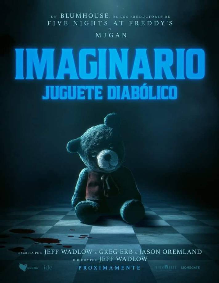 <i>Imaginario: Juguete Diabólico</i> es una próxima película estadounidense de terror dirigida por Jeff Wadlow. está previsto para este 7 de marzo de 2024. Una mujer regresa a la casa de su infancia para descubrir que el amigo imaginario que dejó atrás es muy real y está descontenta por haberlo abandonado.