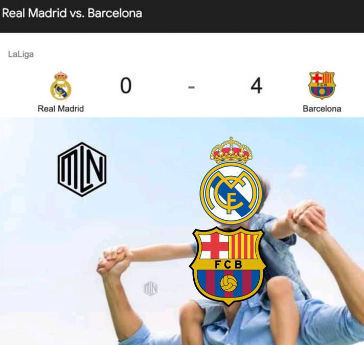 Los memes crucifican al Real Madrid tras ser goleado y humillado por el Barça de Xavi