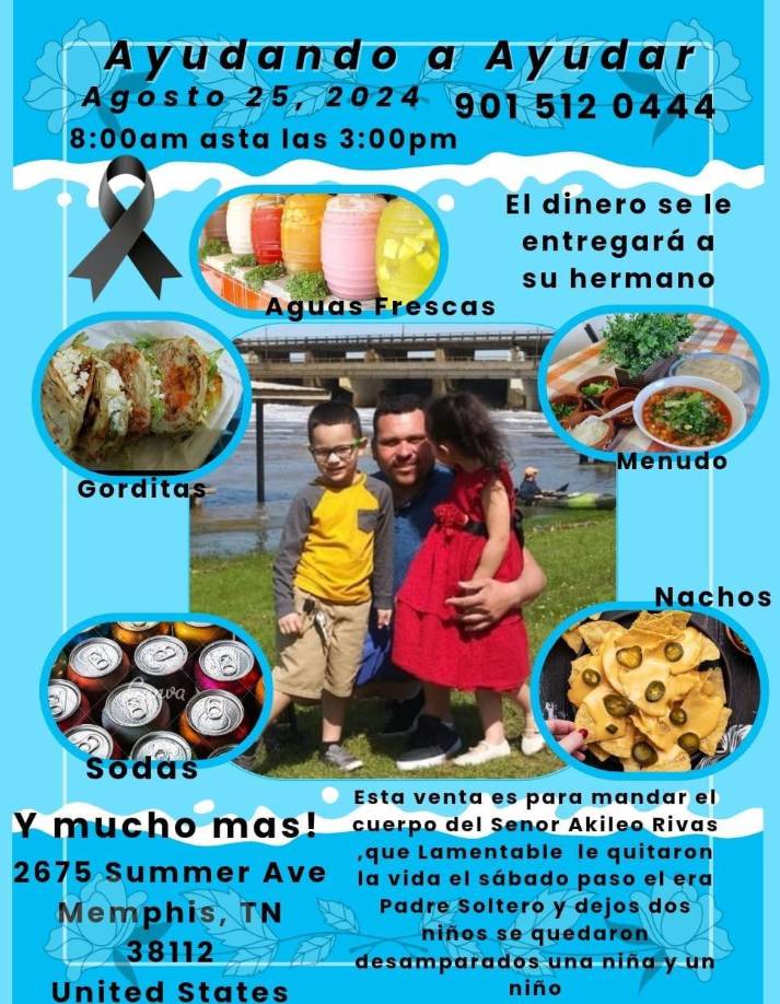 Ahora la familia de Akileo, no solo exige justicia, también realiza actividades para poder repatriar su cuerpo a Roatán, de donde es originario.