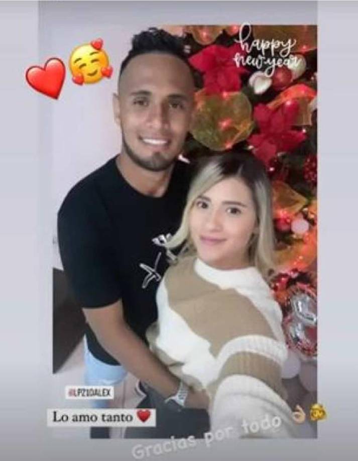 Alex López - El mediocampista del Alajuelense decidió recibir el Año Nuevo en Costa Rica con su pareja.