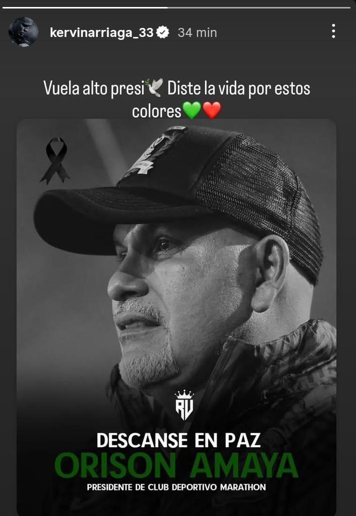 Futbolistas despiden a Orinson: Arriaga se pronuncia y dura carta del 'Chelito'