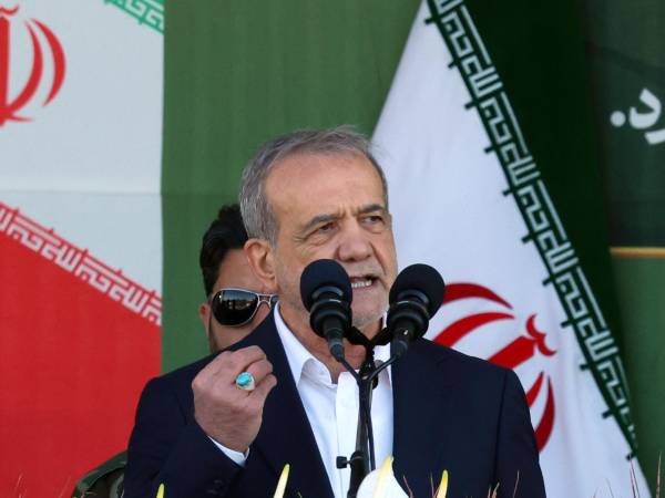 El presidente de Irán, Masud Pezeshkian, en una imagen de archivo.