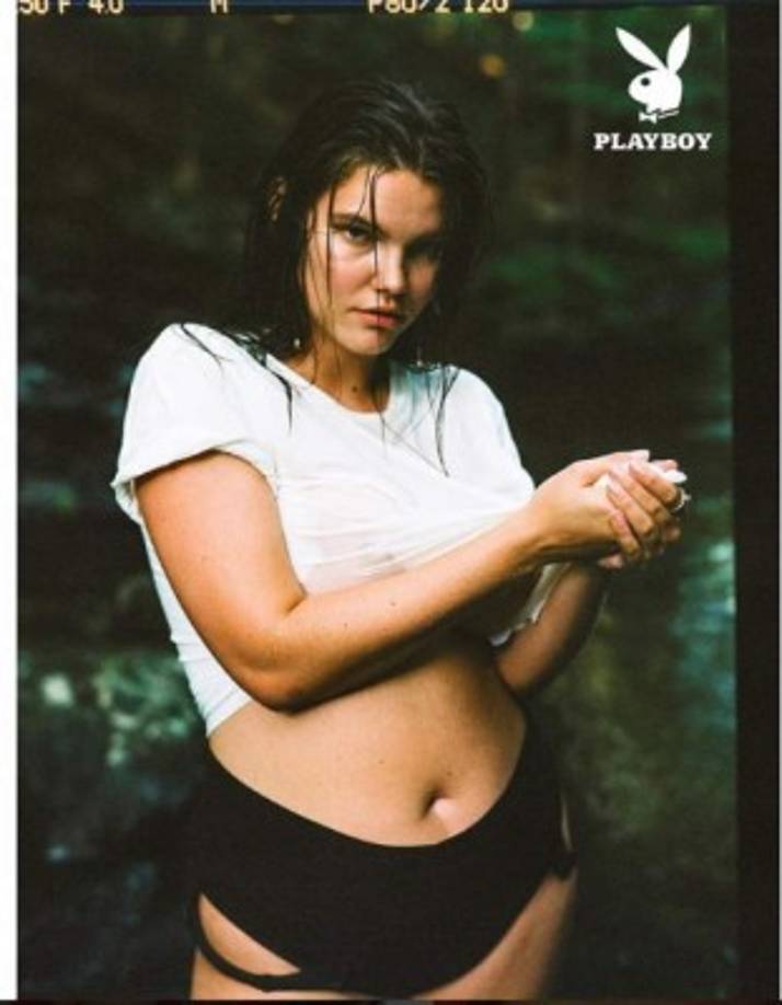 Con esta portada, Molly Constable se convirtió en la estrella del último editorial en 'Playboy'.