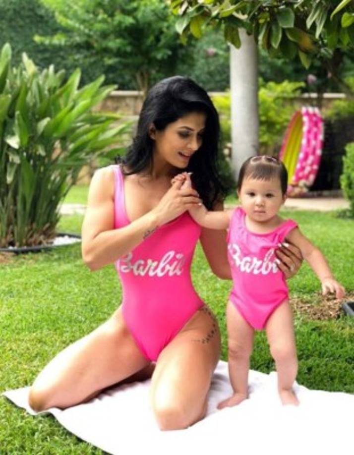 Según Univision la modelo nacida en Guatemala y madre de la tercera hija del artista mexicano, se pasó durante su despedida de soltera a menos de dos meses de su boda con Edwin Luna.<br/>