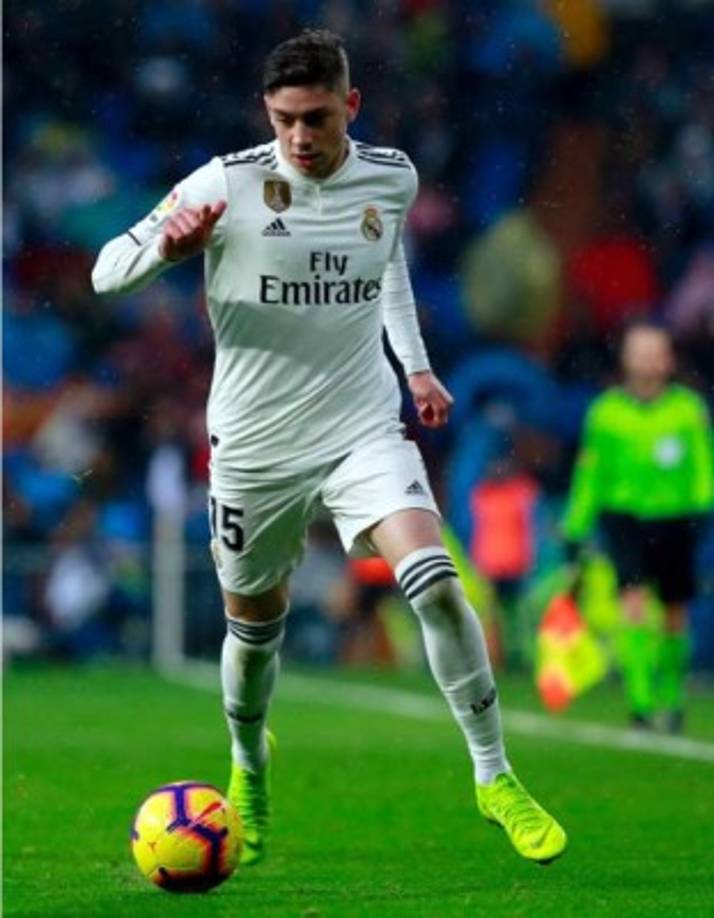 El uruguayo Federico Valverde es otra de las opciones de Solari para el centro del campo. Entró de cambio el miércoles.