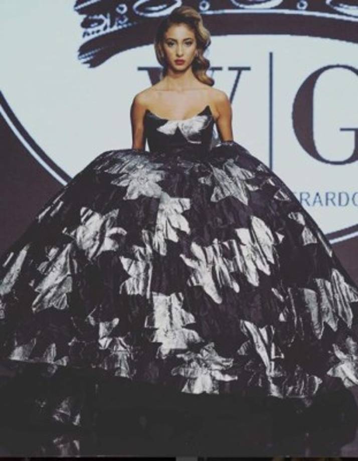 Marla también ha modelado para diferentes marcas.