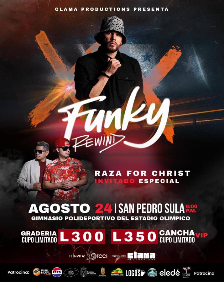 La agrupación hondureña Raza for Christ también tendrá una participación especial.