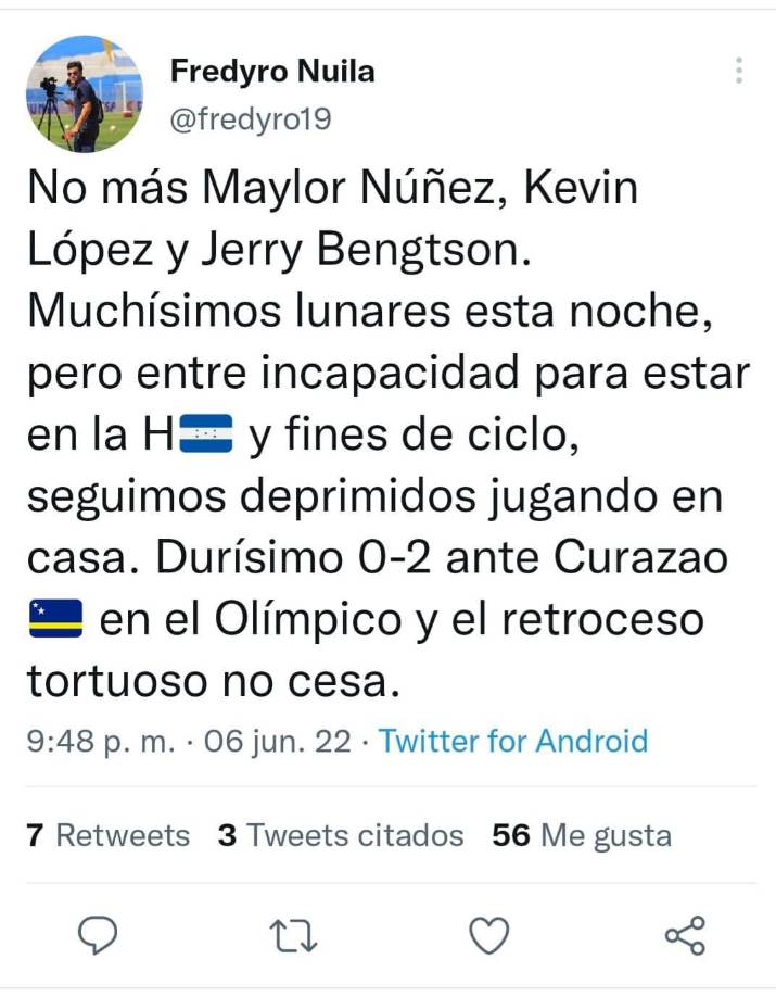 La opinión del periodista Fredy Nuila.