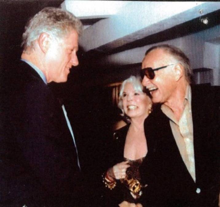 Una foto con Bill Clinton.