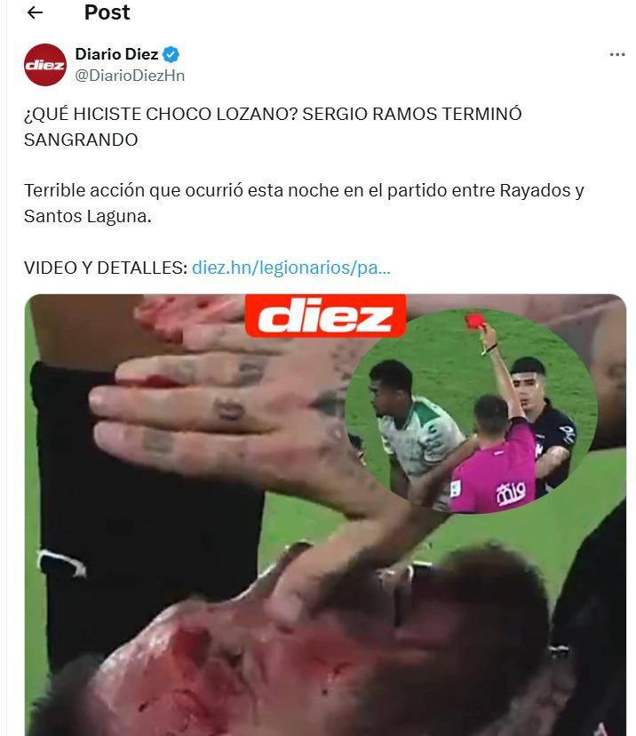 Choco Lozano provoca indignación por lo que le hizo a Sergio Ramos: Con él no
