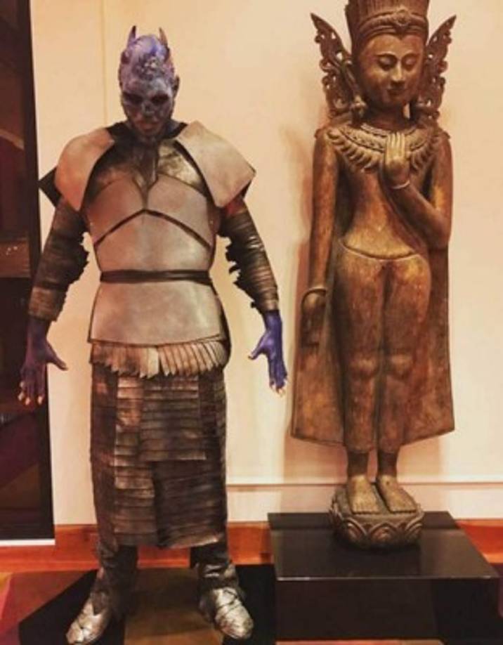 Uno de los que más impacto ha generado, el caso del jugador de baloncesto Carmelo Anthony y su disfraz.