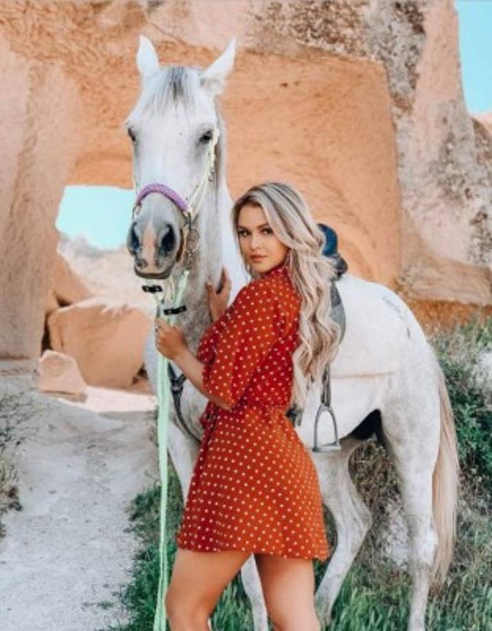 Wolanski fue descubierta durante una visita a Los Ángeles, desde entonces ha modelado para revistas como Maxim, Sports Illustrated y FHM.<br/>