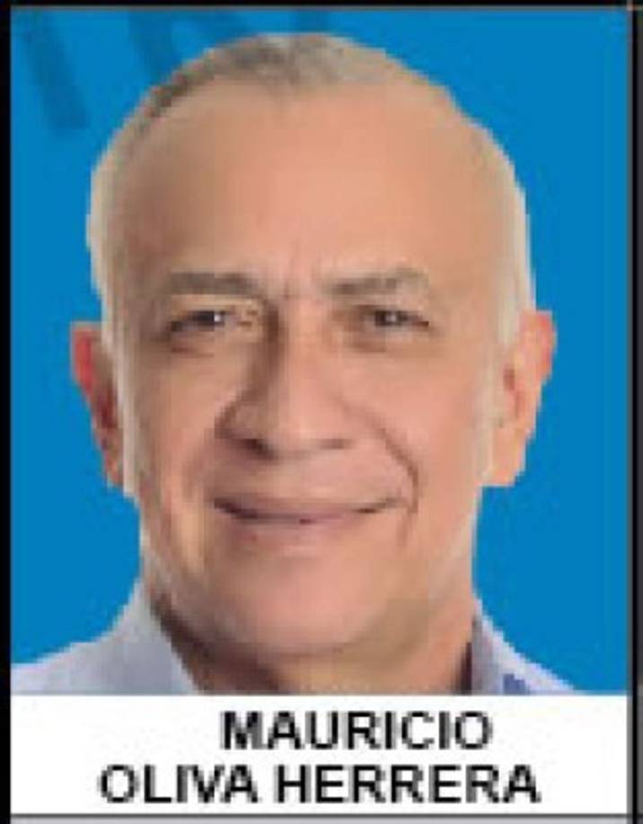 Mauricio Ooliva - Partido Nacional - 85,349 votos - Choluteca <br/>Nació en 1951 en Tegucigalpa, pero ha vivido en Choluteca. En 1978 obtuvo el título de médico y cirujano en la Universidad Nacional Autónoma de Honduras (Unah) y luego un posgrado en Cirugía General. Diputado en el Congreso Nacional, actualmente es el presidente del Poder Legislativo.