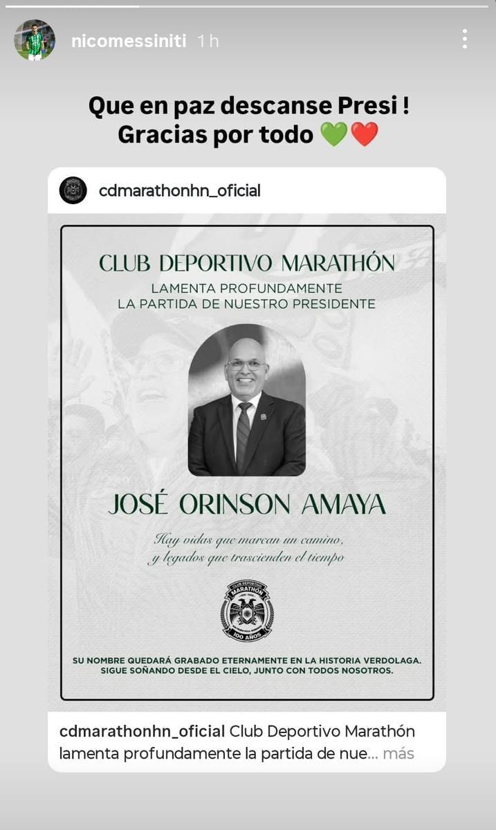 Futbolistas despiden a Orinson: Arriaga se pronuncia y dura carta del 'Chelito'