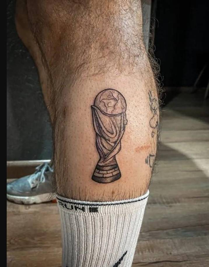 Los tatuajes más chistosos de Messi tras ganar el Mundial