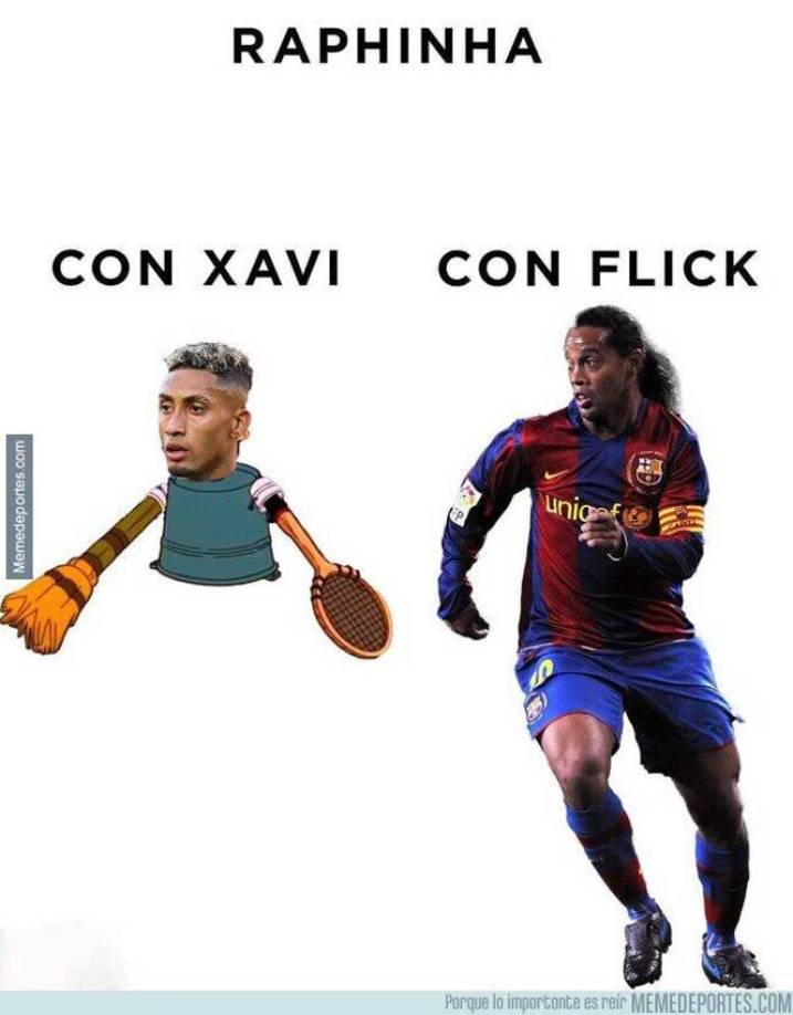 Burlas al Real Madrid: Los memes que dejó la goleada del Barcelona al Bayern en Champions