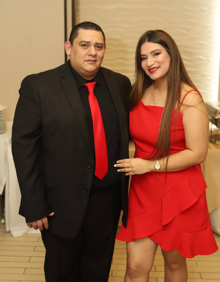 Hugo Henríquez y Jenny Colíndres
