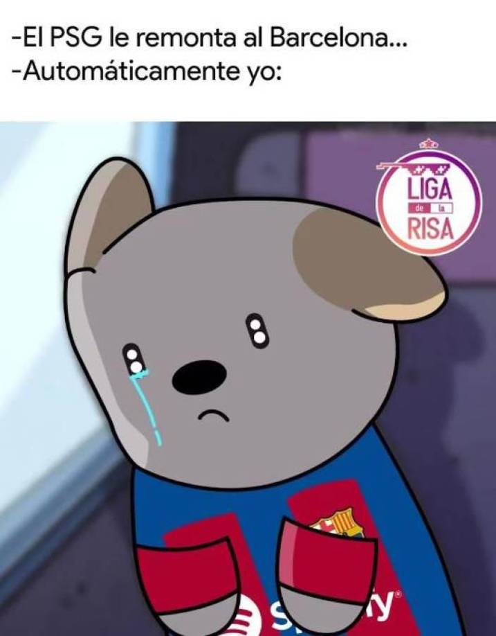 Memes destrozan al Barcelona tras ser eliminados por el PSG en Champions