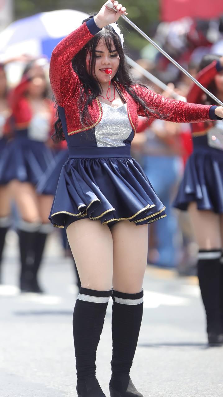 Kimberly, la hermosa palillona del INTAE que enamoró en SPS