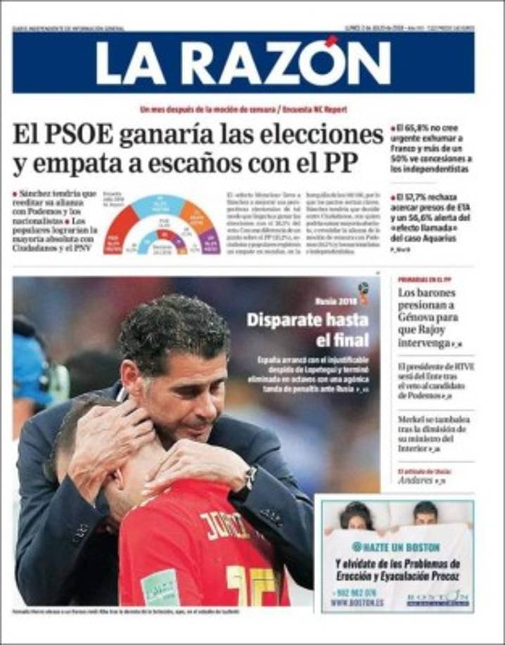 "La Razón de España."