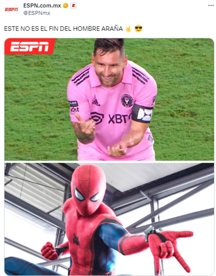 ESPN: “ESTE NO ES EL FIN DEL HOMBRE ARAÑA”