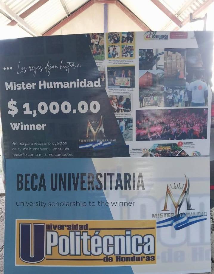 Este concurso brinda una beca universitaria en la Universidad Politécnica de Honduras al ganador, asimismo, sesenta mil lempiras en premios y mil dólares para realizar proyecto de ayuda humanitaria.