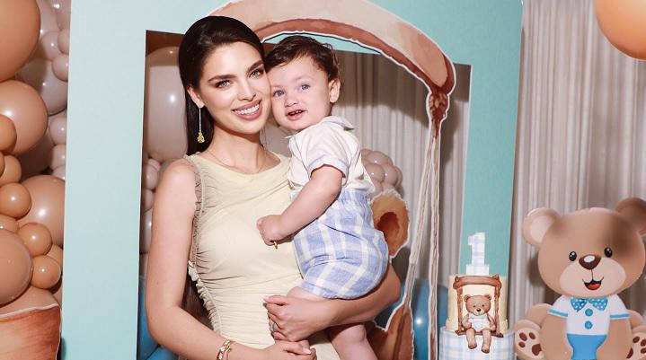 Nadia Ferreira revela el nombre de su hijo con Marc Anthony