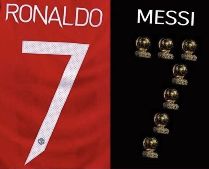 Memes: Burlas a Cristiano Ronaldo tras el séptimo Balón de Oro de Messi