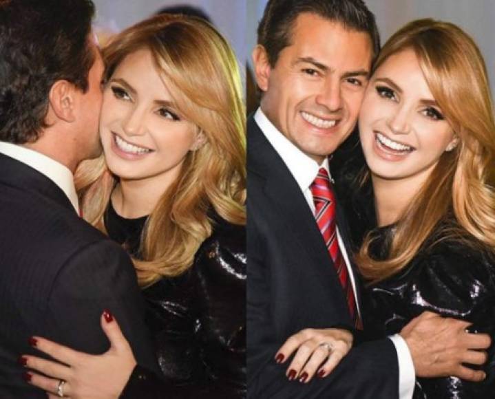 Peña Nieto y Rivera se casaron el 27 de noviembre de 2010 y dos años después se convirtieron en la nueva pareja presidencial de México.