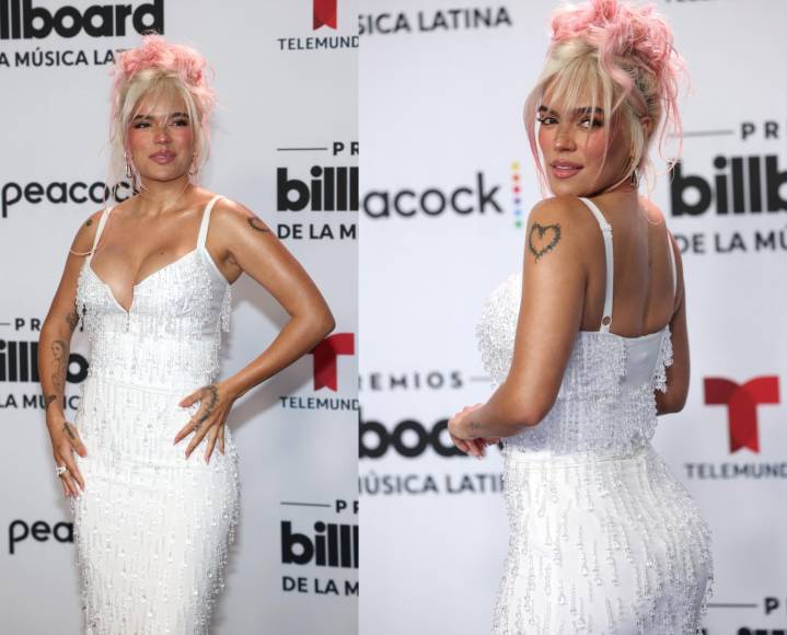 No cabe duda que Karol G es una de las artistas más bellas de esta nueva edición de los premios Billboard de la música latina.