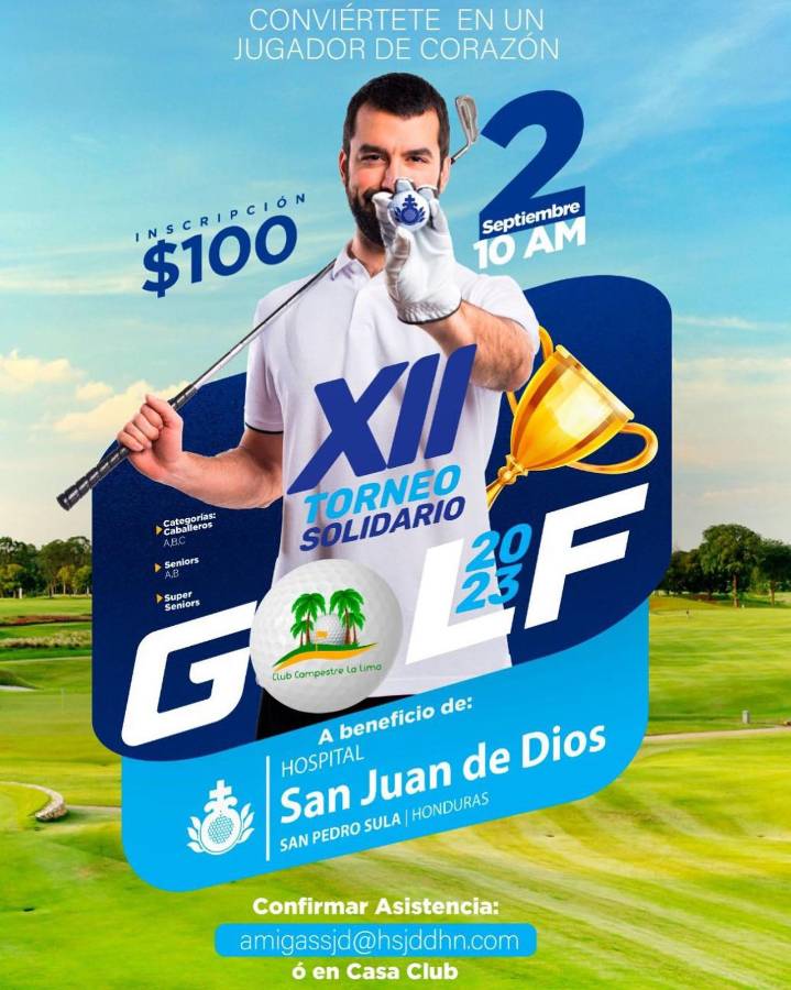 La inscripción tendrá un costo de 100 dólares por jugador.