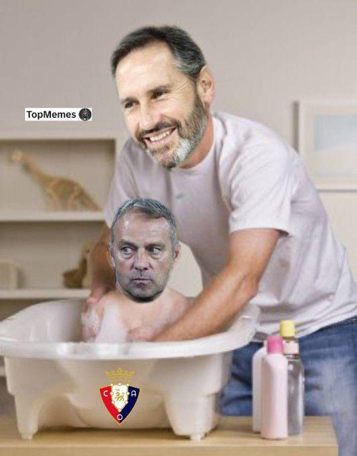 Barcelona sufre burlas: los memes que dejó la goleada ante Osasuna