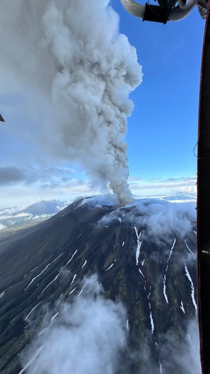 Volcán de Kamchatka despierta tras 600 años inactivo con gigantesca erupción