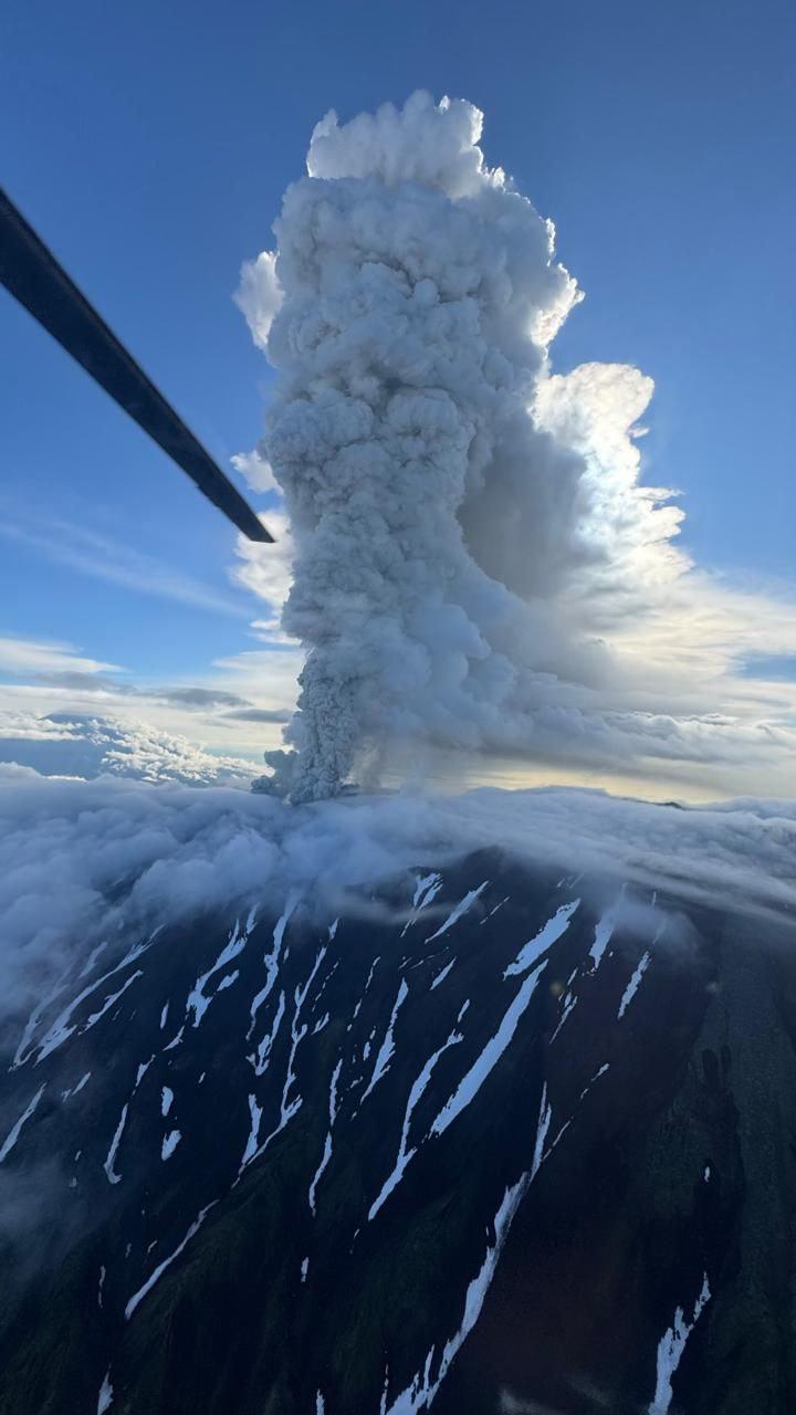 Volcán de Kamchatka despierta tras 600 años inactivo con gigantesca erupción