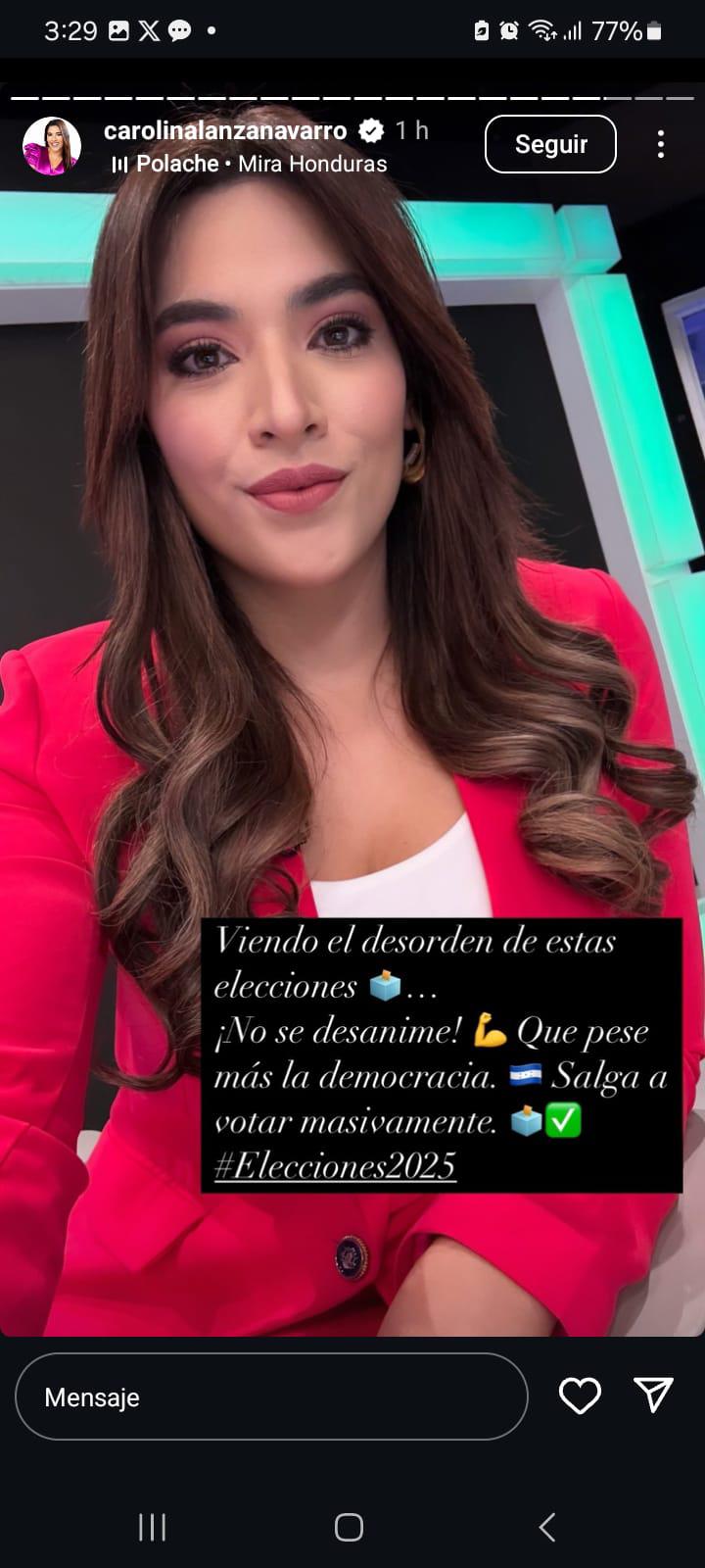 Así vivieron las elecciones primarias 2025 los famosos hondureños