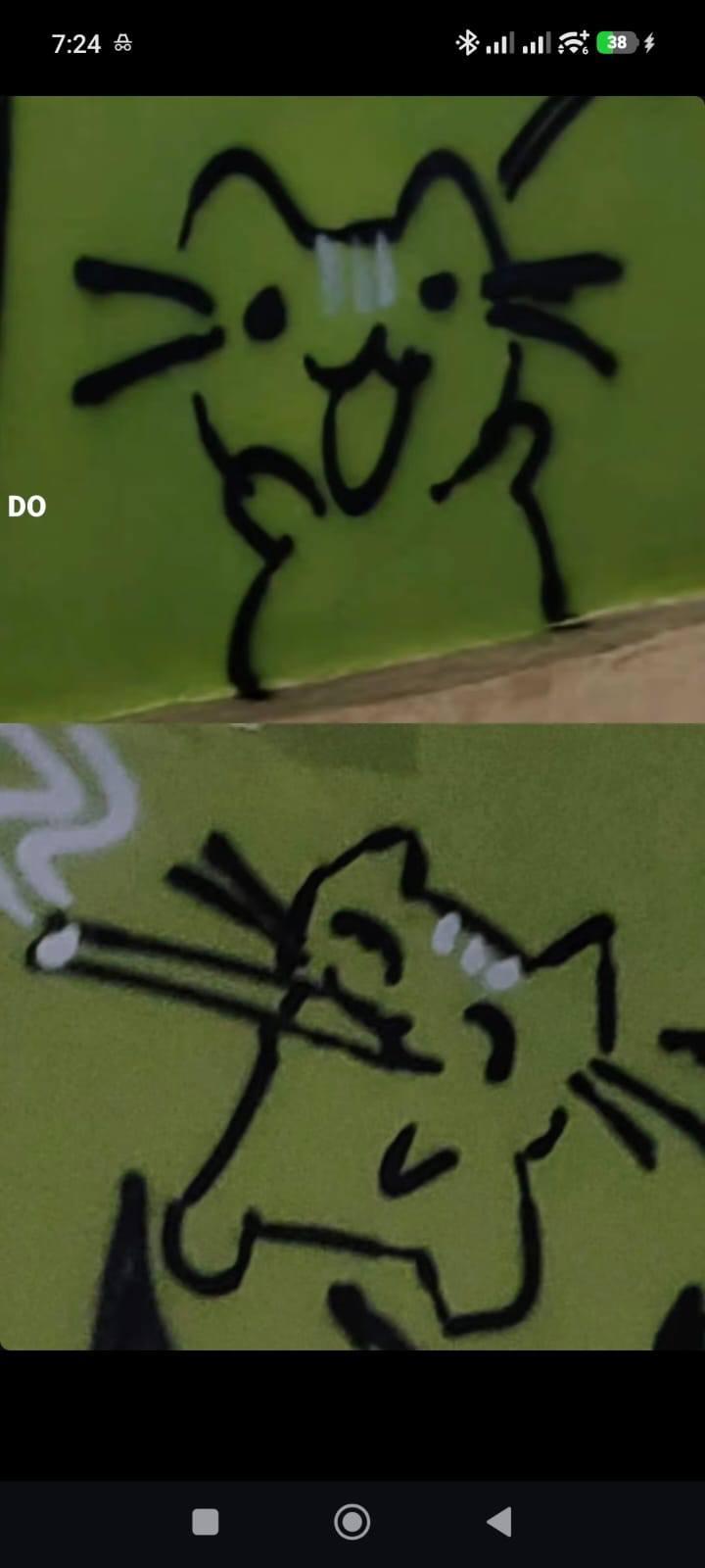 Así presumía su vandalismo joven que fue entregado por su papá a un juez de Copán (fotos)