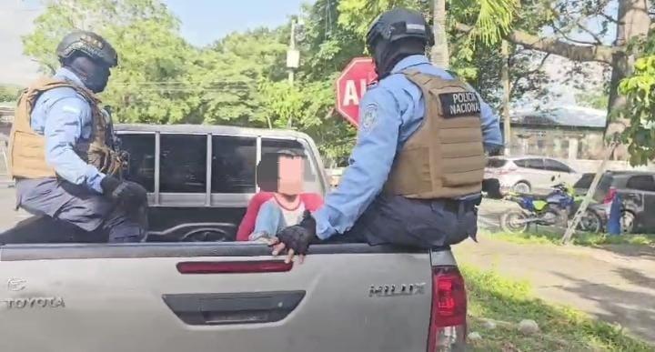 Capturan a “Yoker”, presunto extorsionador de la Pandilla 18 en el barrio Cabañas