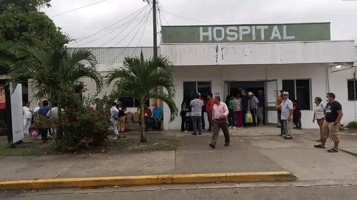 Miembros del sindicato se tomaron el hospital.