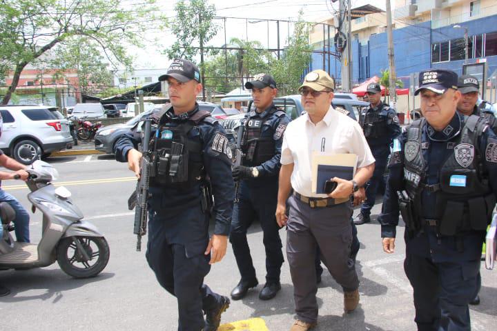 Gustavo Sánchez, ministro de la Secretaría de Seguridad de Honduras.