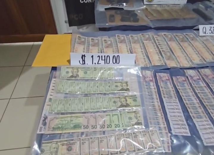 Desmantela red de lavado de activos en Copán; decomisan L300,000