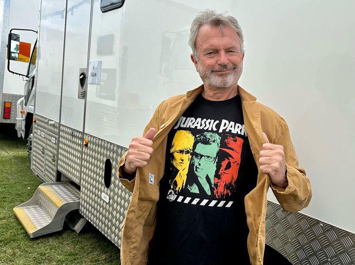 “No me preocupa morir”: Sam Neill, estrella de “Parque Jurásico”