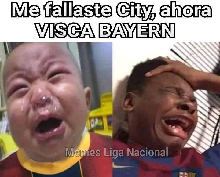 Barcelona es humillado en los memes del juego Manchester City y Real Madrid
